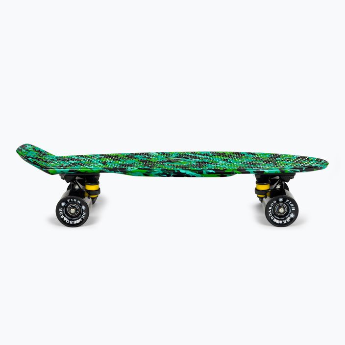 Fish Skateboards Print Camo green FS-FB-CAM-BLA-BLA skateboard 2