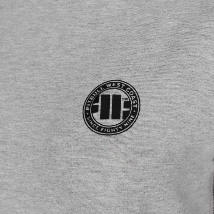 Dámska mikina Pitbull West Coast Crewneck F.Terry „Small Logo” grey/melange 9