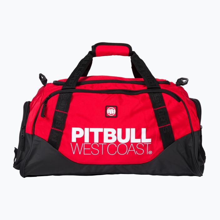 Pánska tréningová taška Pitbull West Coast TNT Sports black/red