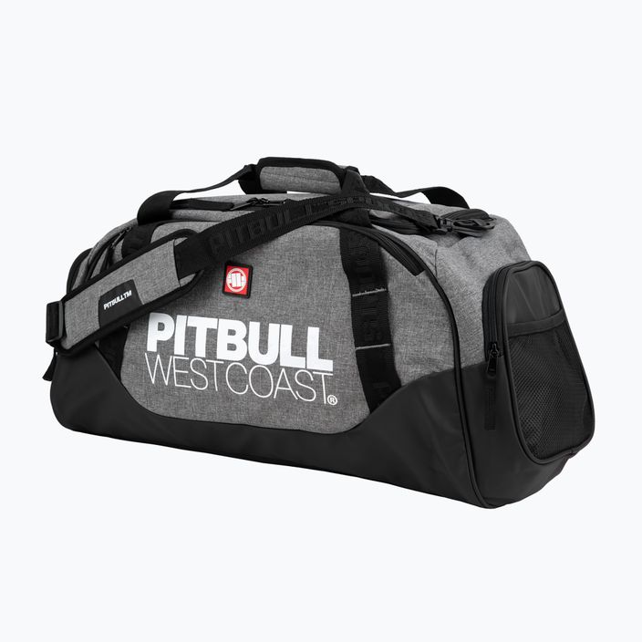 Pánska tréningová taška Pitbull West Coast TNT Sports black/grey melange 5