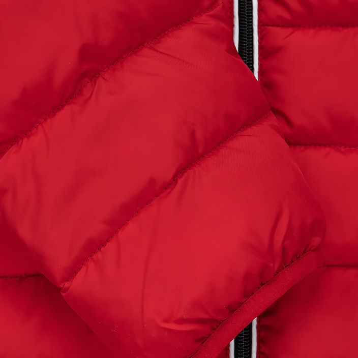 Pánska zimná bunda Pitbull West Coast s kapucňou Seacoast červená 8