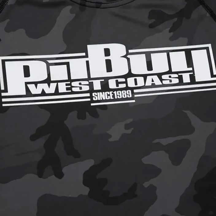 Dámsky chránič pleti Pitbull West Coast Rash T-S All black camo 3