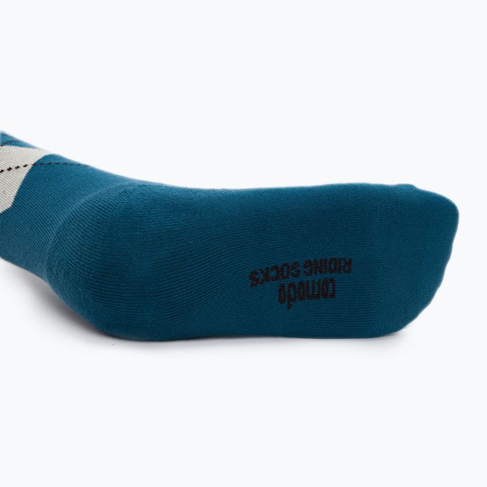 Jazdecké ponožky COMODO modré SPDJ/37 3
