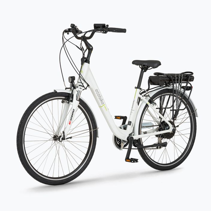 Ecobike Traffic elektrický bicykel 13Ah biely 1010105 3