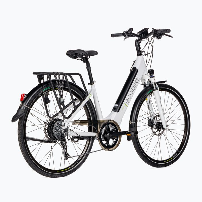 Ecobike X-Cross L/17.5Ah LG elektrický bicykel biely 1010301 3
