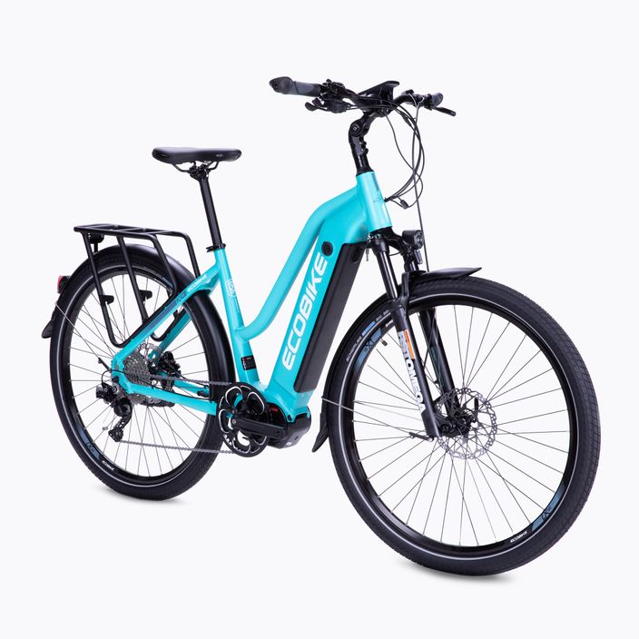 Ecobike LX500 Greenway elektrický bicykel modrý 1010308 2