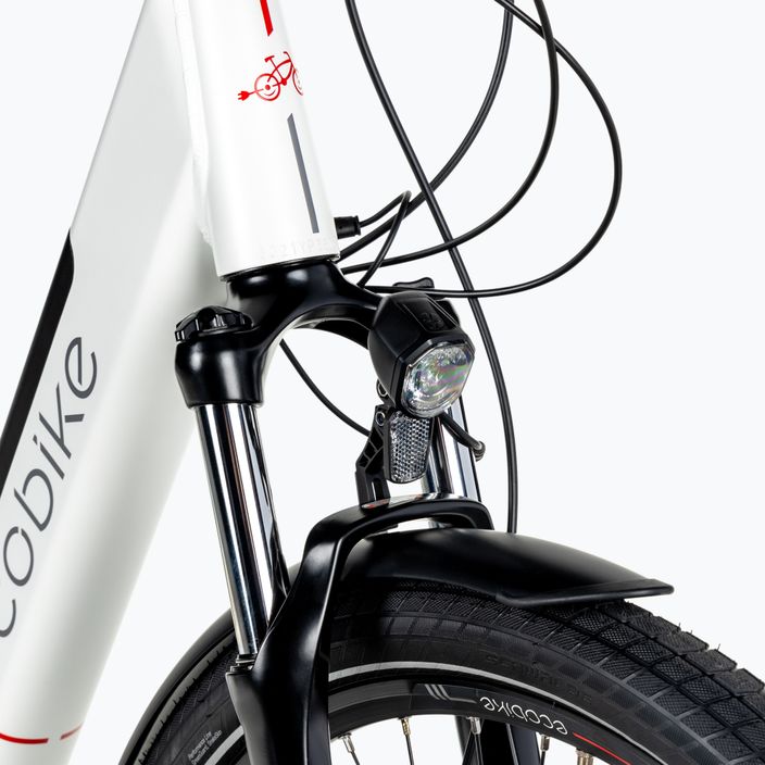 Ecobike LX300 LG elektrický bicykel biely 1010306 13