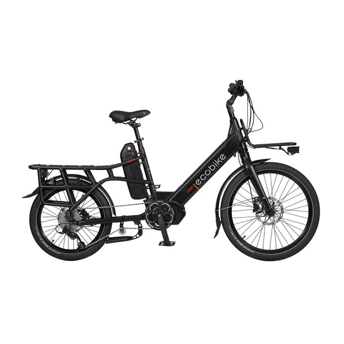 EcoBike Cargo/16Ah Trapeze Cargo+X300 10,4 AH Greenway elektrický bicykel čierny 1010503 9