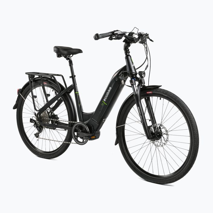 EcoBike D2 City/14Ah Smart BMS elektrický bicykel čierny 1010319 2