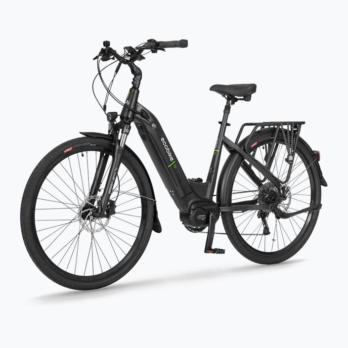 EcoBike D2 City/14Ah Smart BMS elektrický bicykel čierny 1010319 8