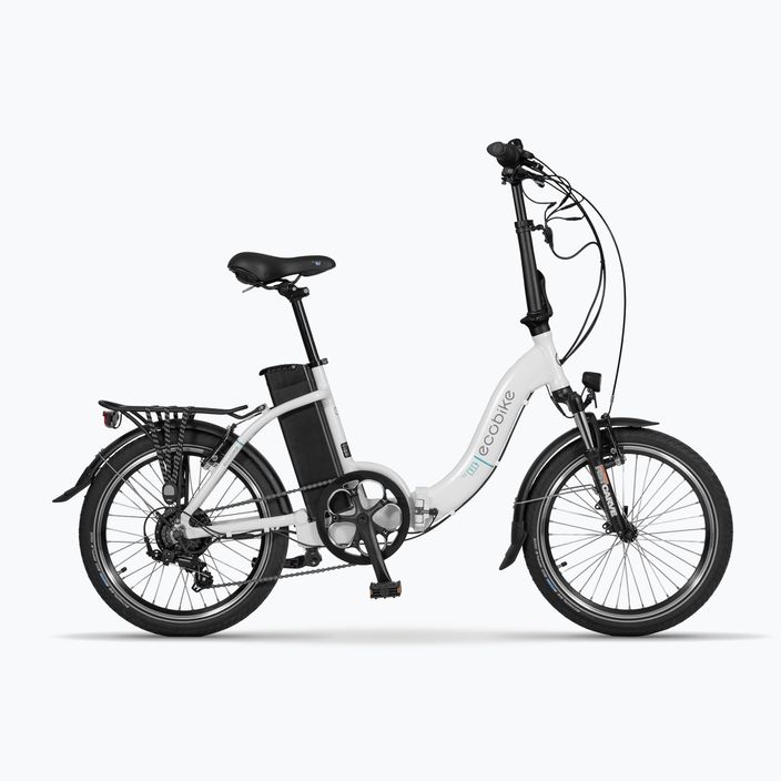 EcoBike Even 14,5 Ah elektrický bicykel biely 1010201
