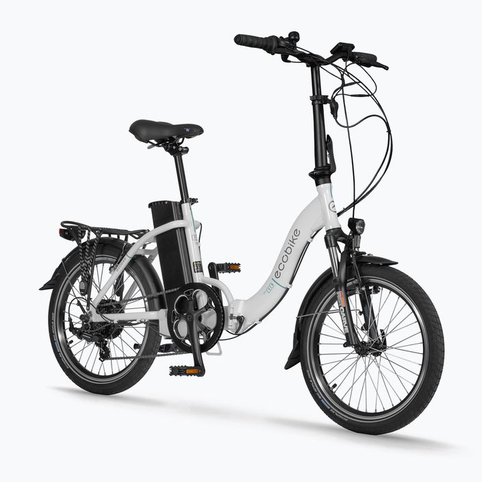 EcoBike Even 14,5 Ah elektrický bicykel biely 1010201 2