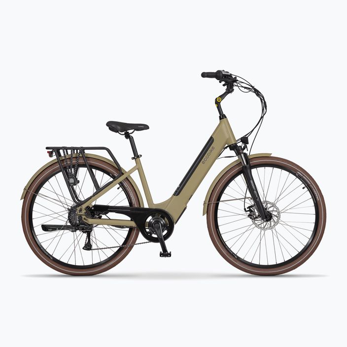 EcoBike X-City Cappuccino/13 Ah Greenway béžový elektrický bicykel 1010119 14