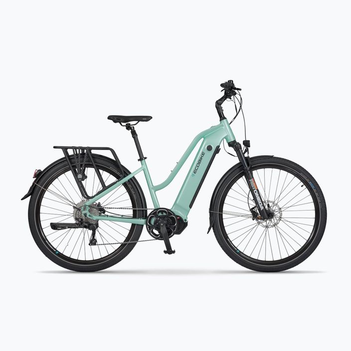 Dámsky elektrický bicykel EcoBike LX 500/X500 17,5Ah LG zelený 1010316