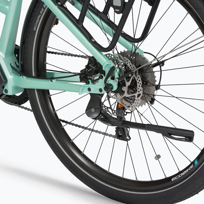Dámsky elektrický bicykel EcoBike LX 500/X500 17,5Ah LG zelený 1010316 8