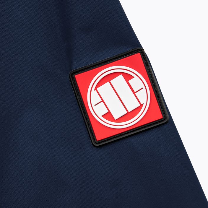 Pánska nylonová bunda s kapucňou Pitbull West Coast Athletic dark navy 10