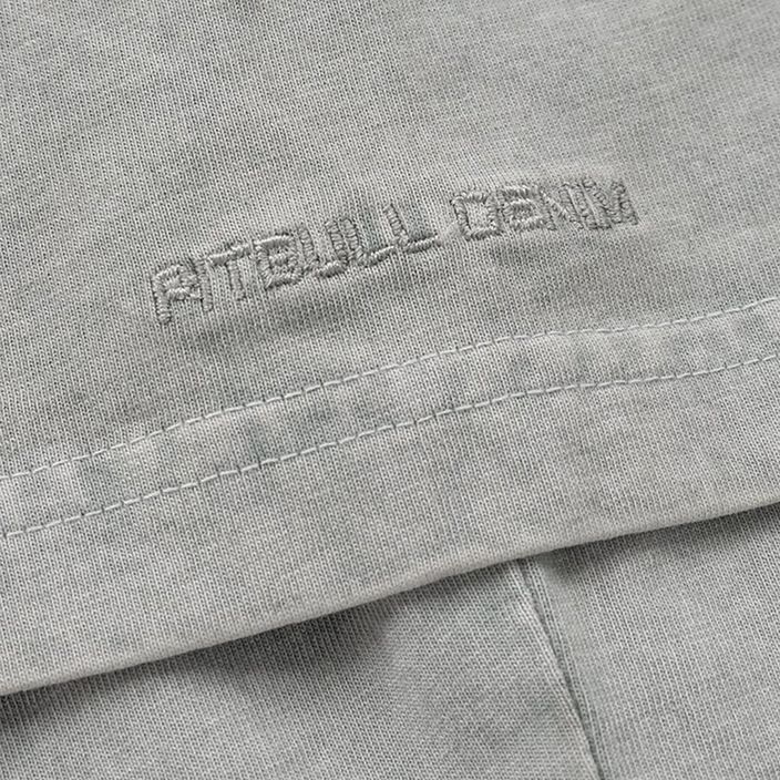 Pánske tričko Pitbull West Coast T-Shirt Small Logo Denim Washed 190 grey/melange 5