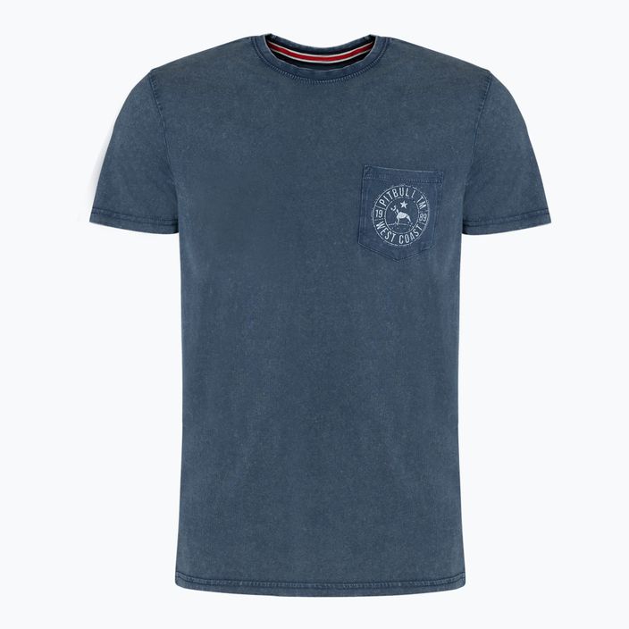 Pánske tričko Pitbull West Coast T-Shirt Circle Dog dark navy
