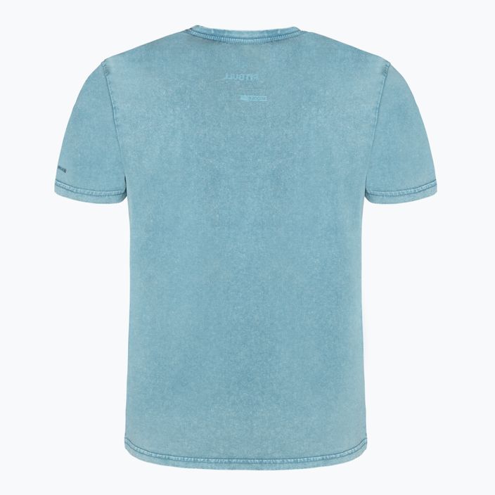 Pánske tričko Pitbull West Coast T-Shirt Circle Dog light blue 2