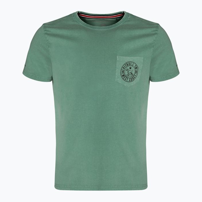 Pánske tričko Pitbull West Coast T-Shirt Circle Dog green