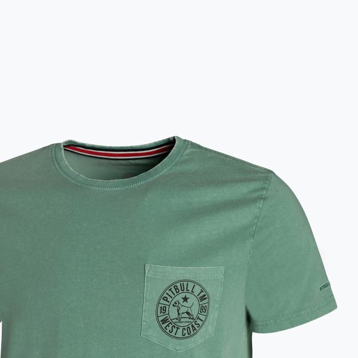 Pánske tričko Pitbull West Coast T-Shirt Circle Dog green 3