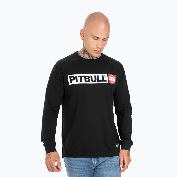 Pánske oblečenie s dlhým rukávom Pitbull West Coast Mercado Hilltop Spandex 210 black
