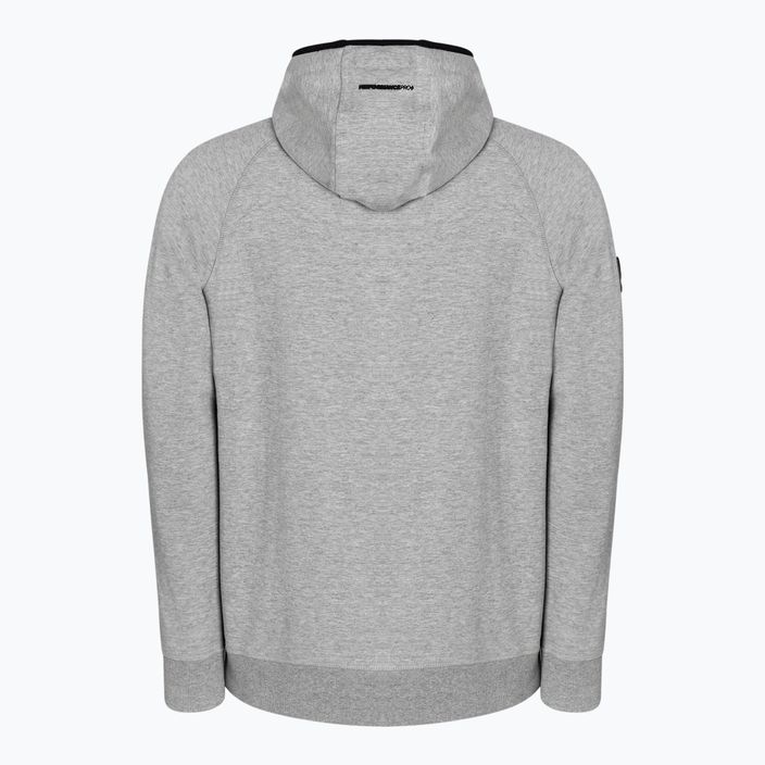 Pánska mikina Pitbull West Coast Skylark Hooded Sweatshirt grey/melange 2