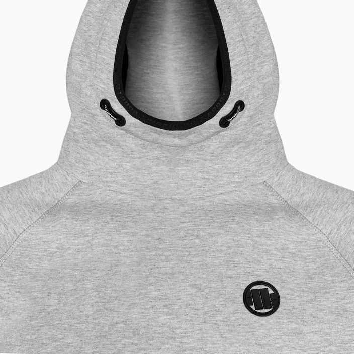 Pánska mikina Pitbull West Coast Skylark Hooded Sweatshirt grey/melange 4