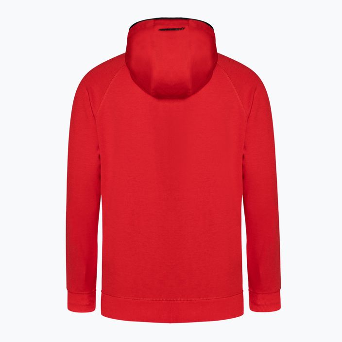 Pánska mikina Pitbull West Coast Skylark Hooded Sweatshirt red 10