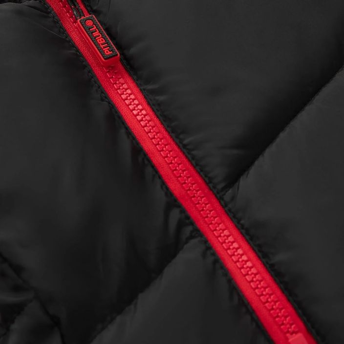 Pitbull West Coast pánska páperová bunda Mobley red/black 10