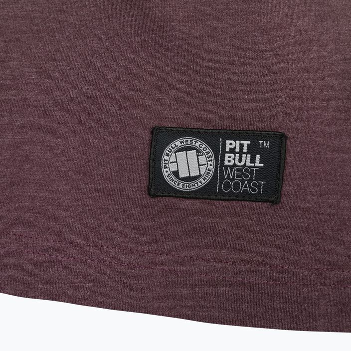 Pánske tričko Pitbull West Coast T-S Small Logo 160 Basic burgundy 3