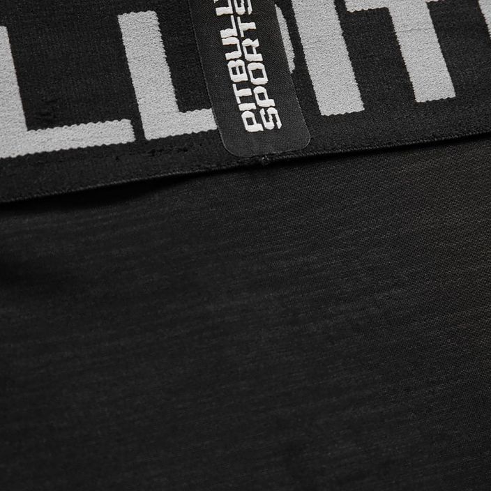 Pánske legíny Pitbull West Coast Performance Small Logo black 5