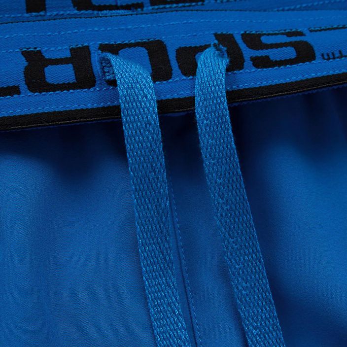 Pánske tréningové šortky Pitbull West Coast Performance Small Logo blue 4