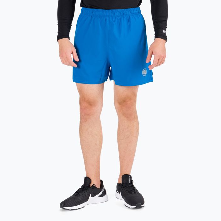 Pánske tréningové šortky Pitbull West Coast Performance Small Logo blue 5