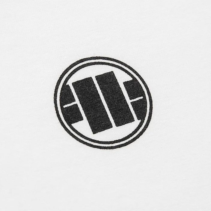 Pánske tričko Pitbull West Coast Small Logo 140 GSM white 3
