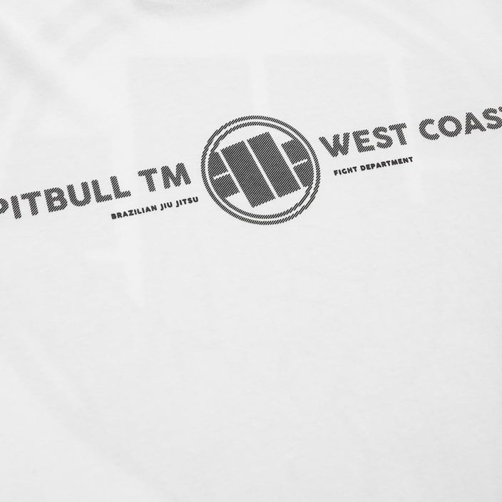 Pánske tričko Pitbull West Coast Keep Rolling Middle Weight white 7