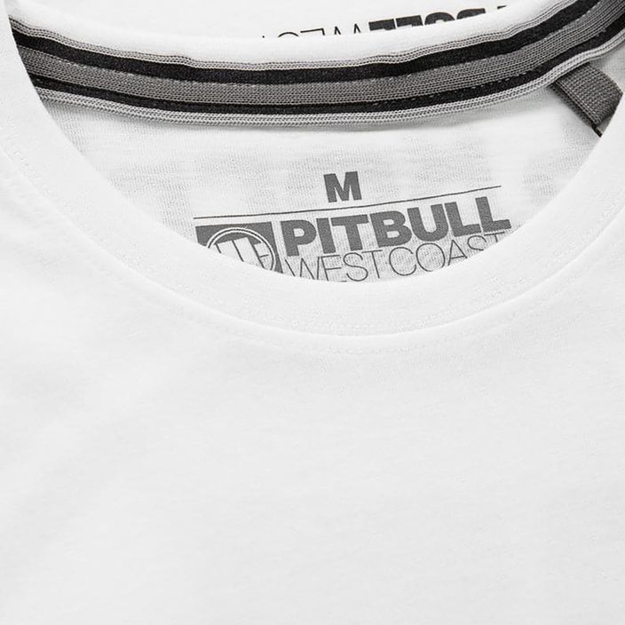 Pánske tričko Pitbull West Coast Keep Rolling Middle Weight white 8