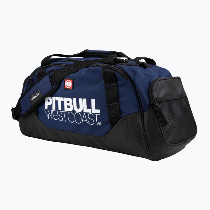 Pánska tréningová taška Pitbull West Coast Big Logo TNT black/dark navy 7