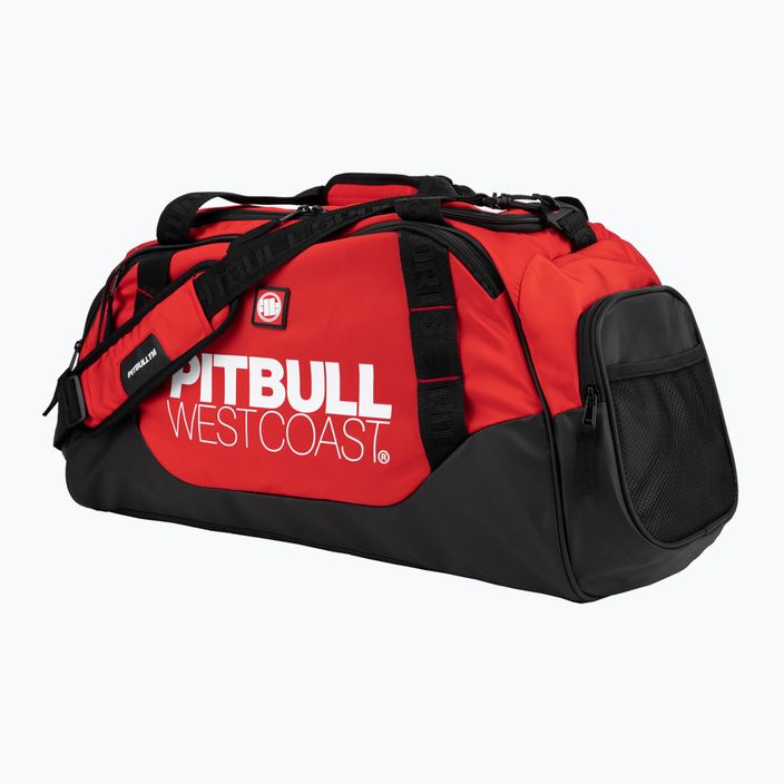 Pánska tréningová taška Pitbull West Coast Big Logo TNT black/red 7