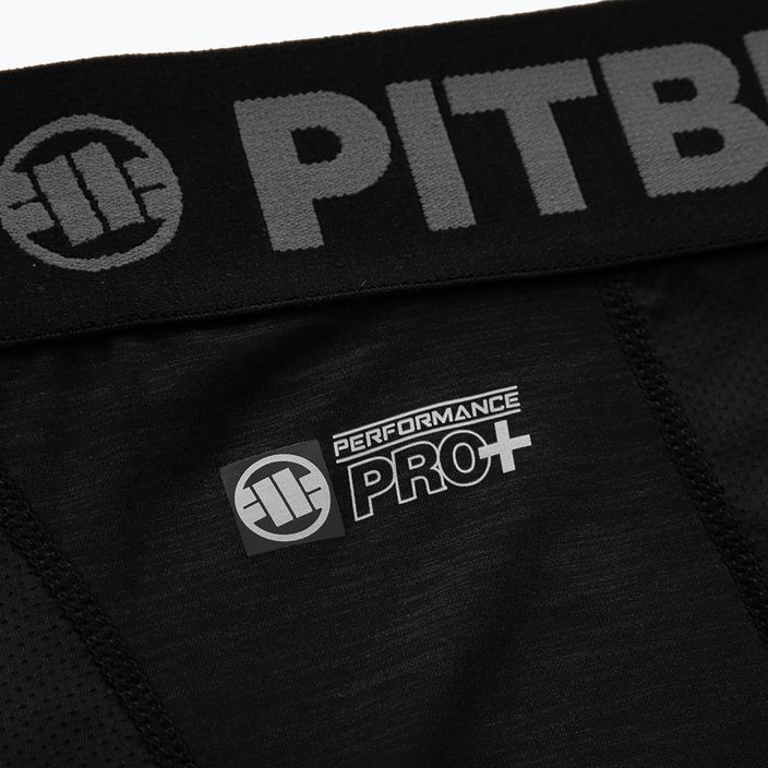 Pánske kompresné šortky Pitbull West Coast Performance Compression black 4