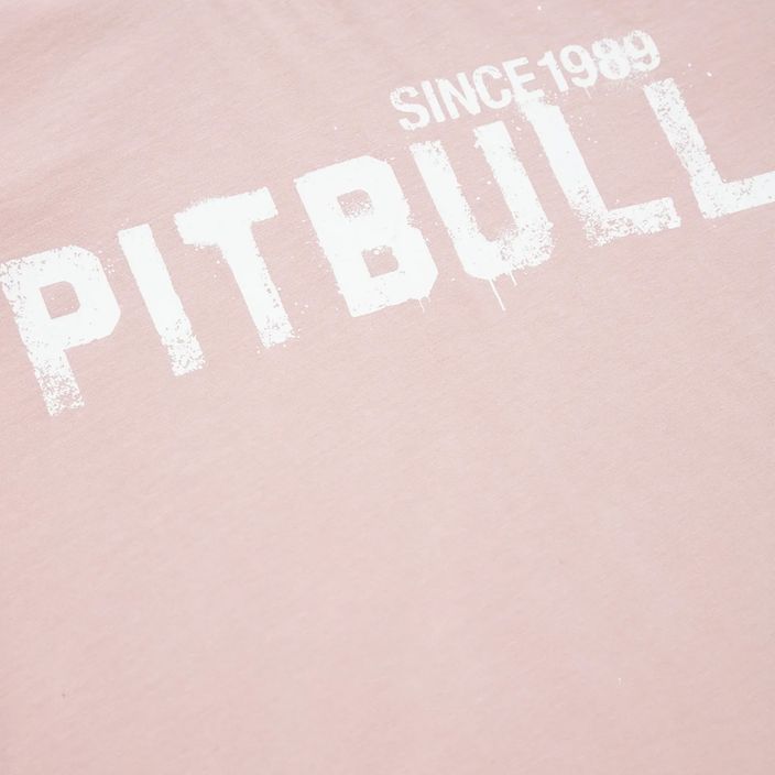Dámske tričko Pitbull West Coast T-S Grafitti powder pink 4