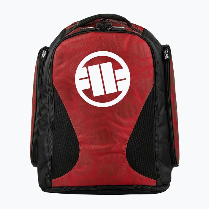 Pitbull West Coast Logo 2 Convertible 60 l tréningový batoh červená