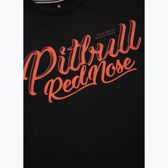 Pitbull West Coast Red Nose 23 čierne pánske tričko 3