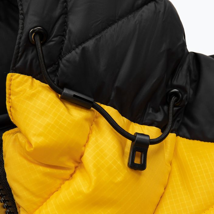 Pitbull West Coast pánska zimná bunda Evergold Hooded Padded yellow/black 9