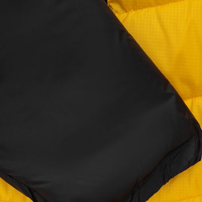 Pitbull West Coast pánska zimná bunda Evergold Hooded Padded yellow/black 12