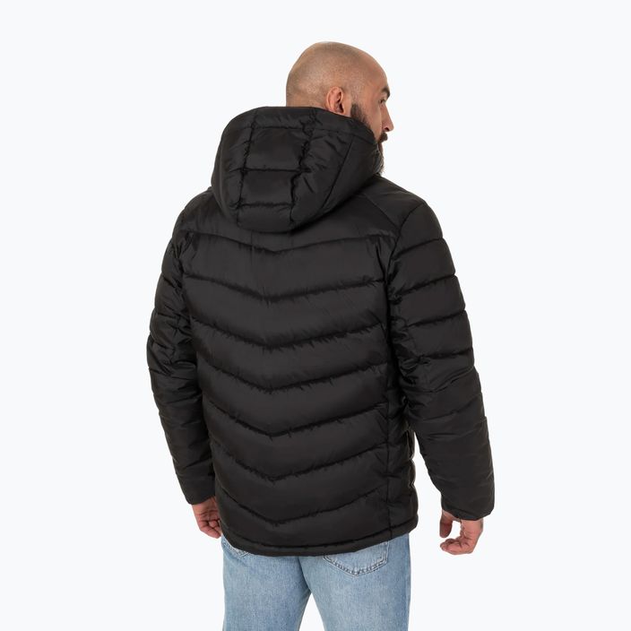 Pitbull West Coast pánska zimná bunda Evergold Hooded Padded black/black 3