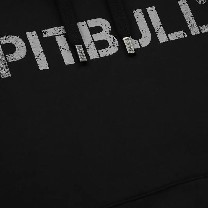 Pánska mikina Pitbull West Coast Drive s kapucňou čierna 6