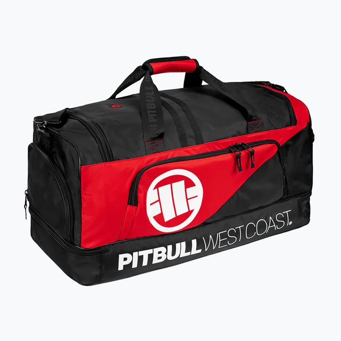Tréningová taška Pitbull West Coast Logo 2 Tnt 100 l čierna/červená 2