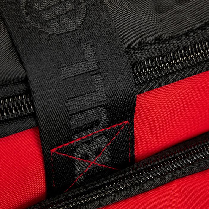 Tréningová taška Pitbull West Coast Logo 2 Tnt 100 l čierna/červená 9