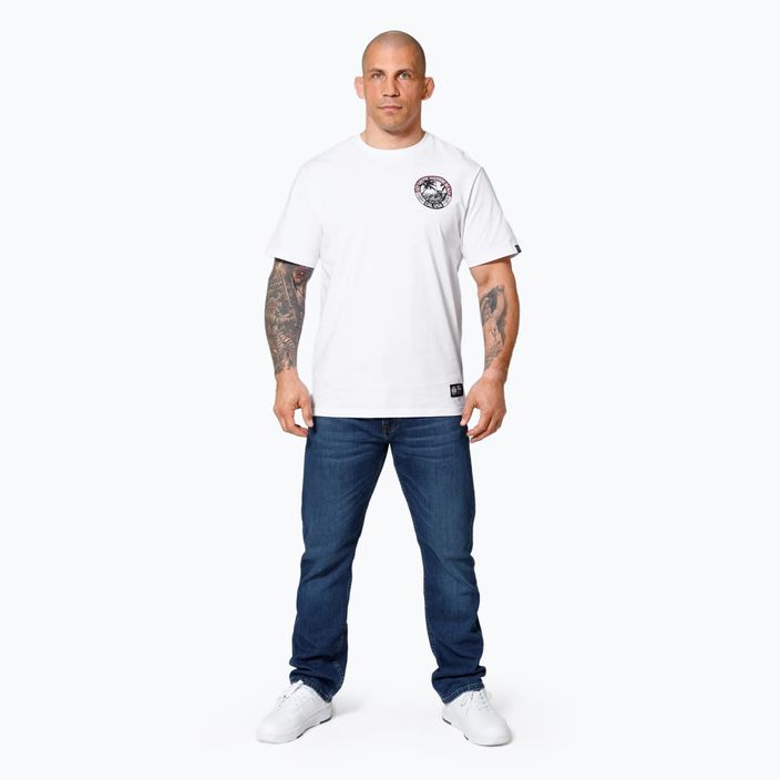 Pánske tričko Pitbull West Coast Oceanside white 2